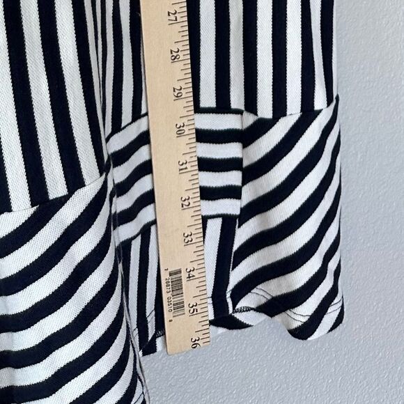ATM Anthony Thomas Melillo Pique Striped T-Shirt Dress Stripped Size Small - Picture 11 of 11